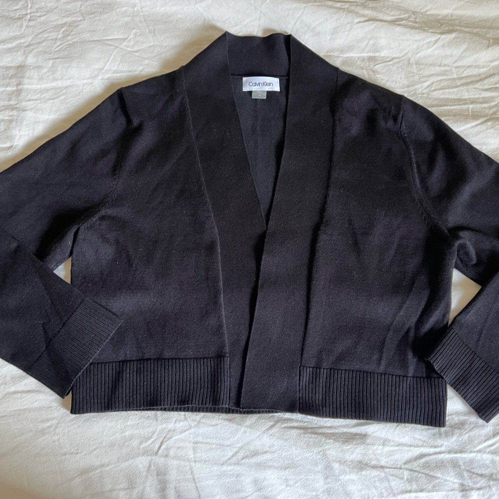 Calvin Klein Shrug Cardigan - Picture 2 of 3